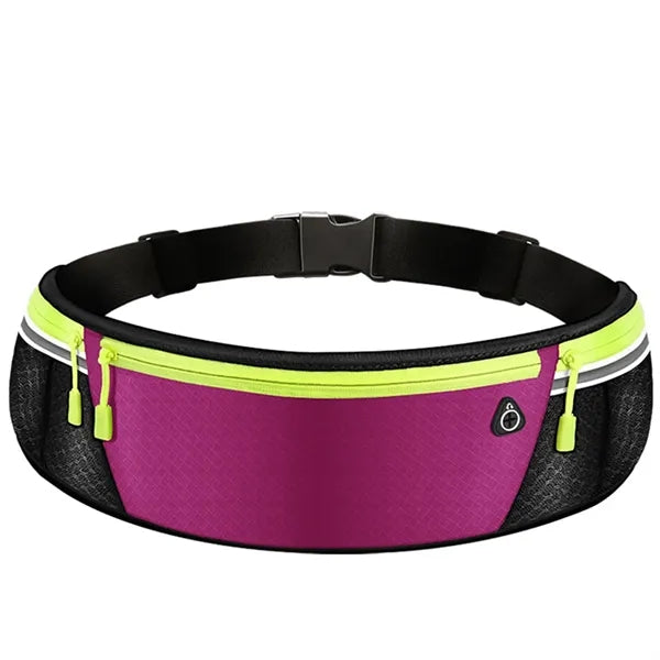 Neoprene Reflective Fitness Waist Bag with Earphone Hole