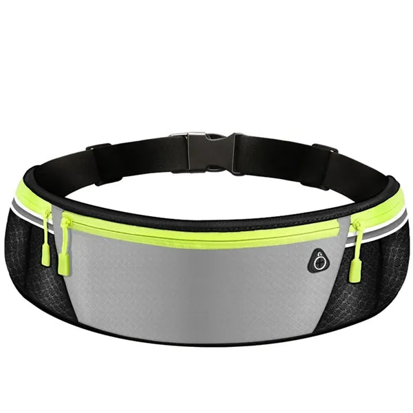 Neoprene Reflective Fitness Waist Bag with Earphone Hole