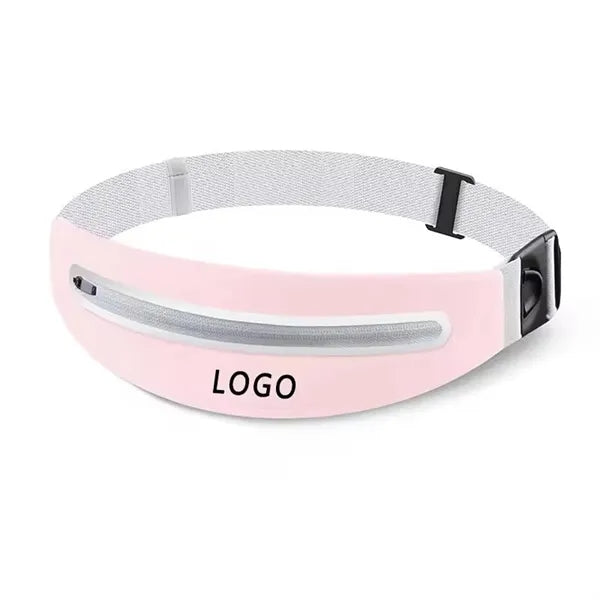 Lycra Elastic Waterproof Fitness Colorful Waist Bag