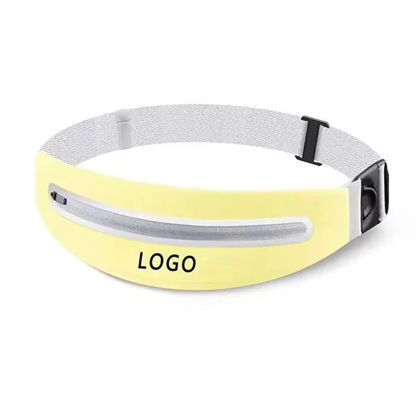Lycra Elastic Waterproof Fitness Colorful Waist Bag