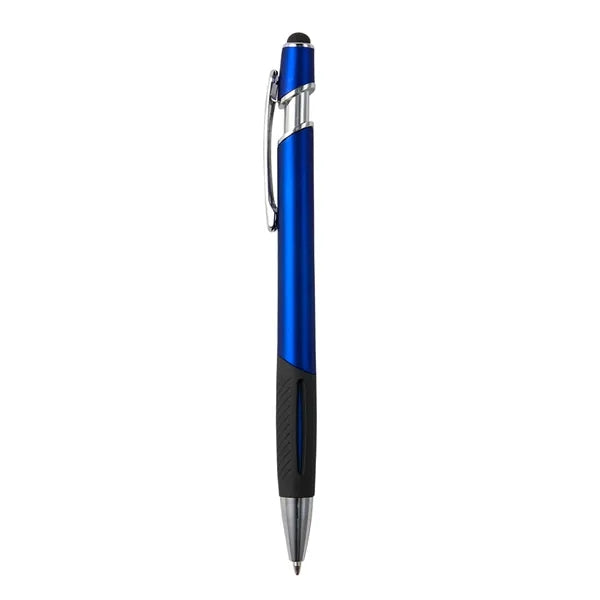 Plunger Action Stylus Ballpoint Pen