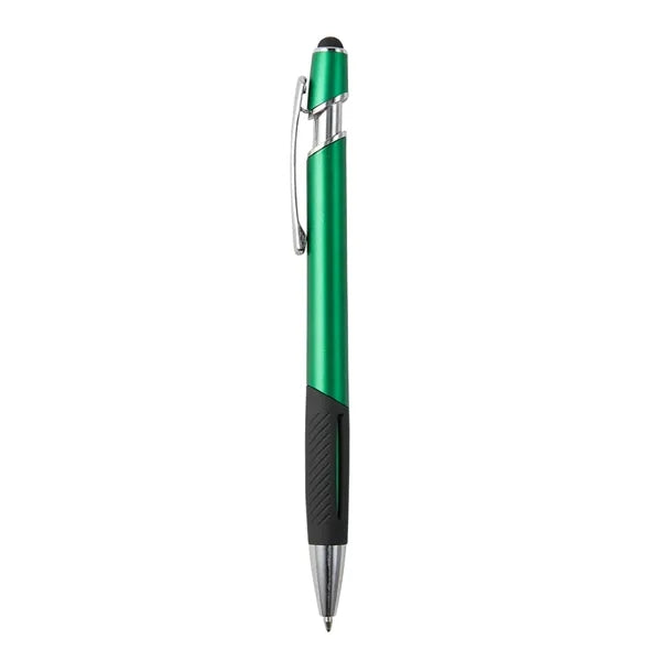 Plunger Action Stylus Ballpoint Pen