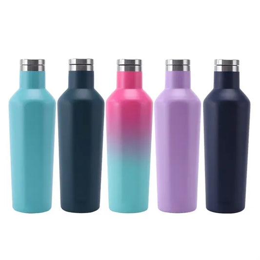 Insulated stainless steel sports water bottle