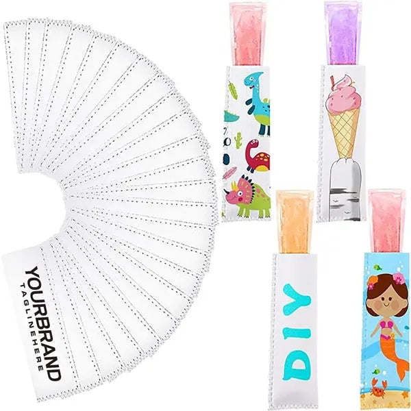 Neoprene Ice Pop Sleeves Popsicle Holders Bags