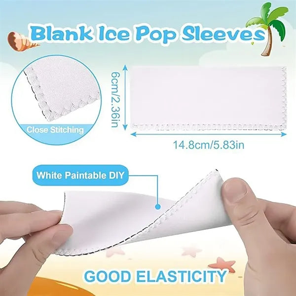 Neoprene Ice Pop Sleeves Popsicle Holders Bags