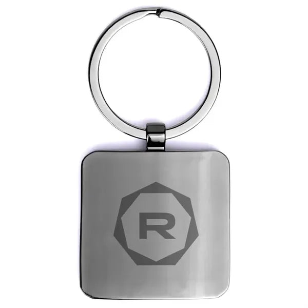 Bolton Square Wood Key Chain