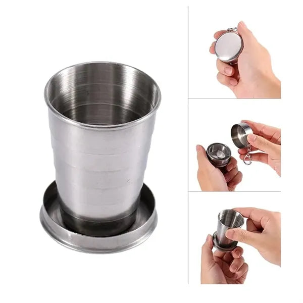 Stainless Steel Folding Cup