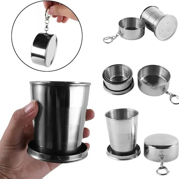 Stainless Steel Folding Cup