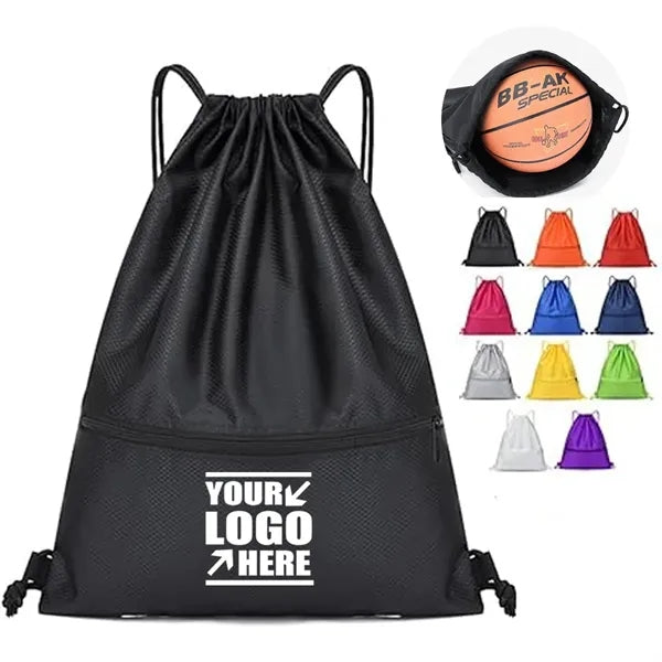 Drawstring Backpack String Bag
