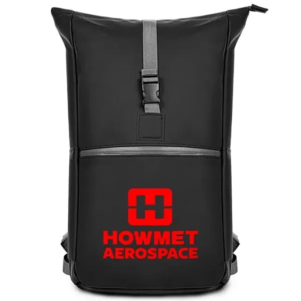 Brockton PU Leatherette Waterproof Backpack