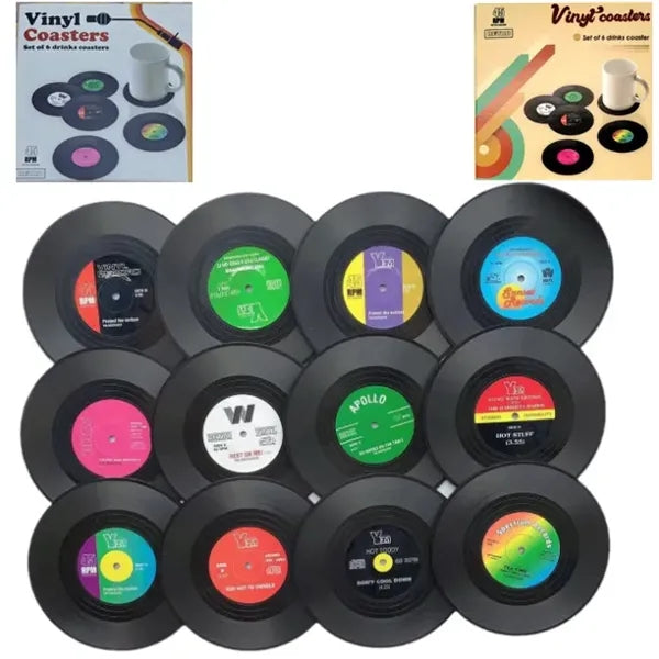 Full Color Vinyl Record Coaster