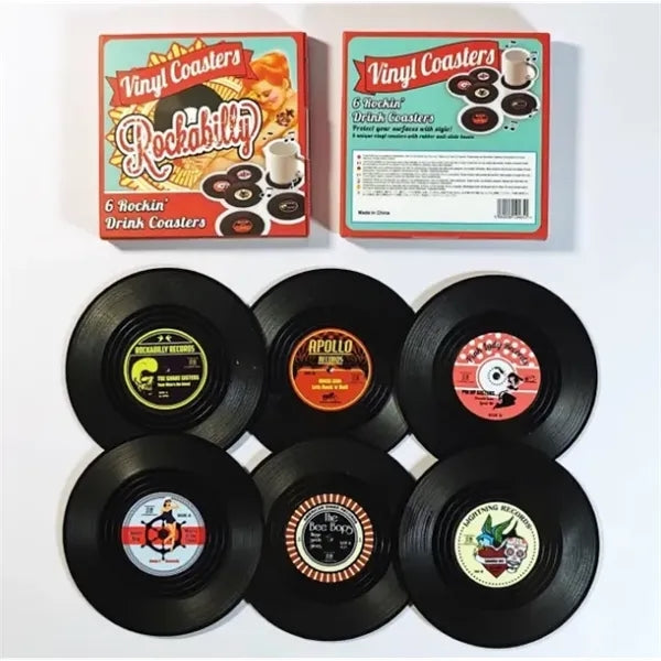 Full Color Vinyl Record Coaster