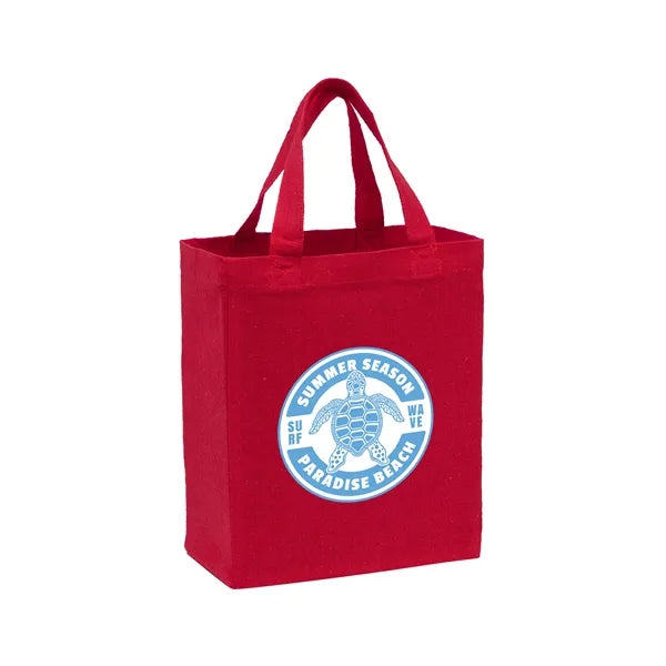 Recycled Cotton Canvas Tote Bag - Screen Print