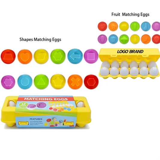 Easter Matching Connect Eggs Toys Gifts for Toddler Baby