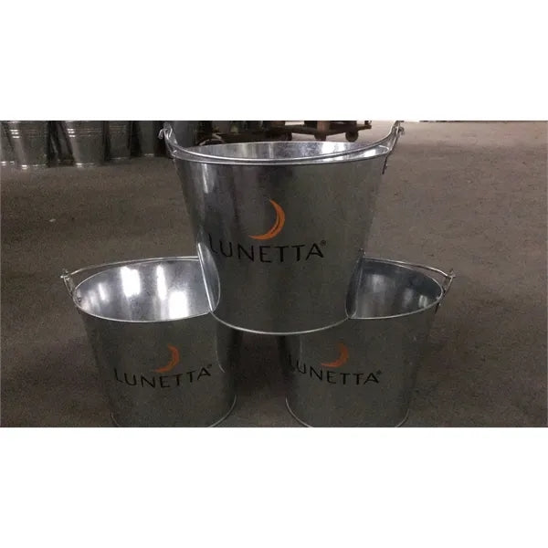 5 Liter Galvanized Metal Ice Bucket
