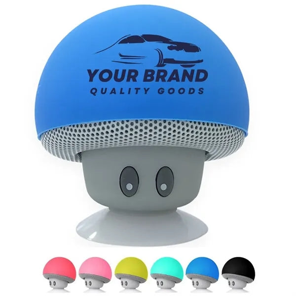 Portable Mini Shroom BT Speaker Mobile Phone Holder