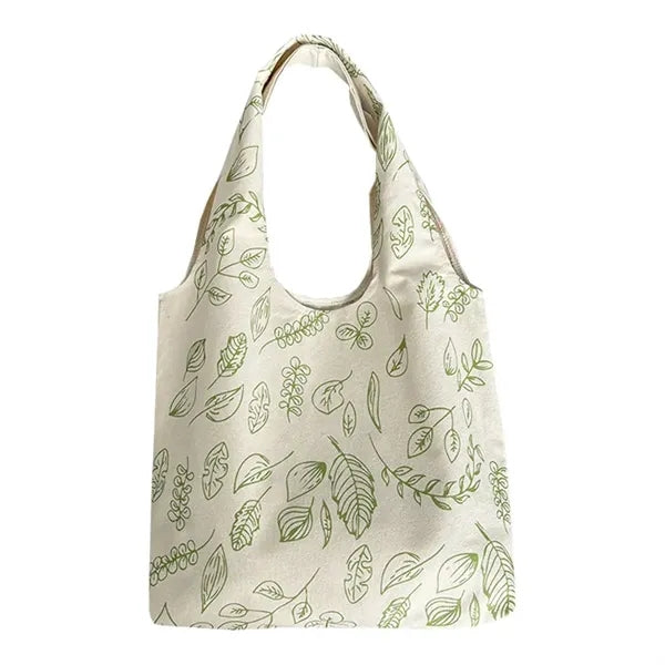 Canvas Tote Bag Vest Shoulder Large Capacity Handbag