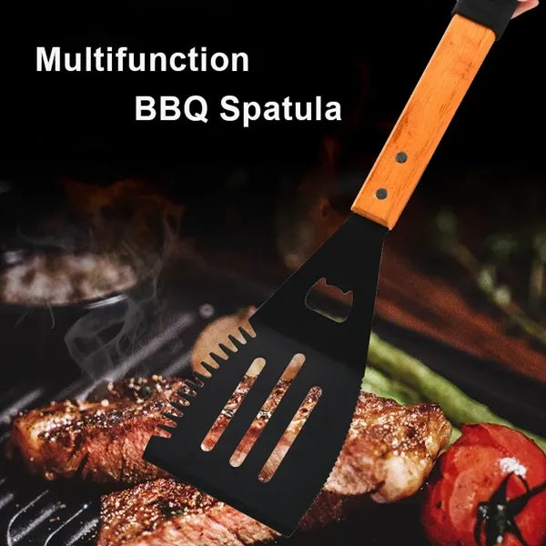 Multifunctional BBQ Spatula With Bottle Opener