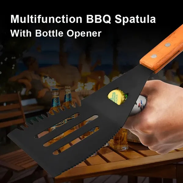 Multifunctional BBQ Spatula With Bottle Opener