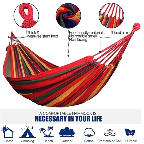 Canvas Single Hammock