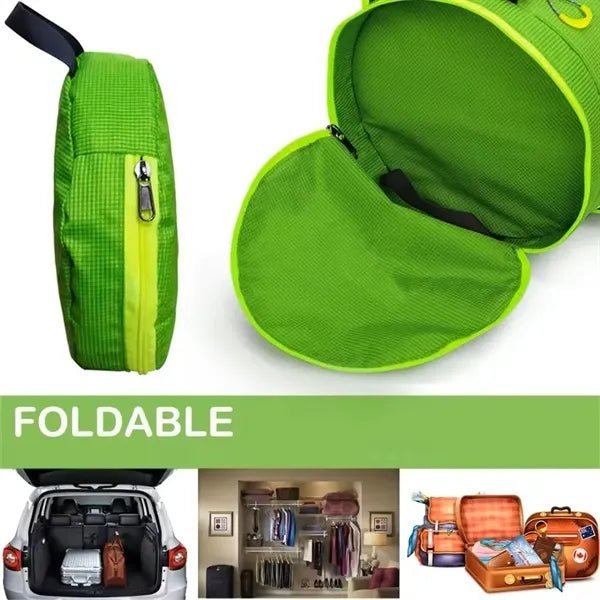Folding Gym Sports Travel Storage Backpack Duffel Bag