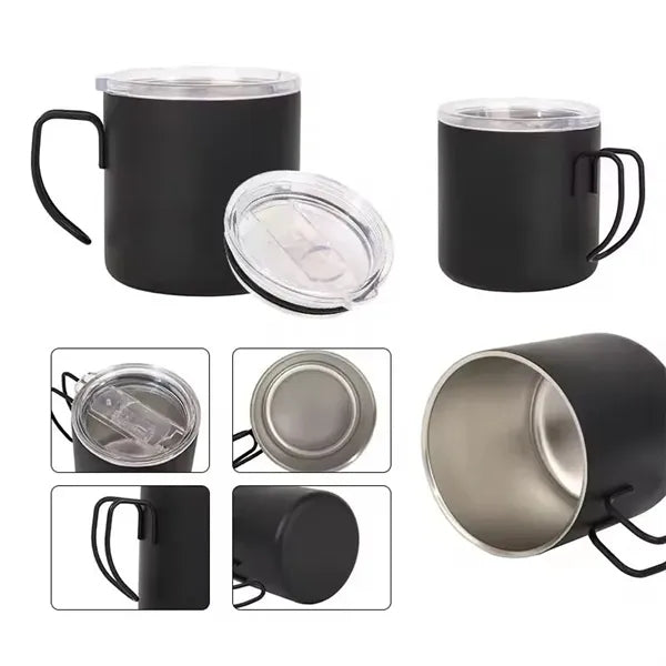 12 oz Stainless Steel Travel Mug