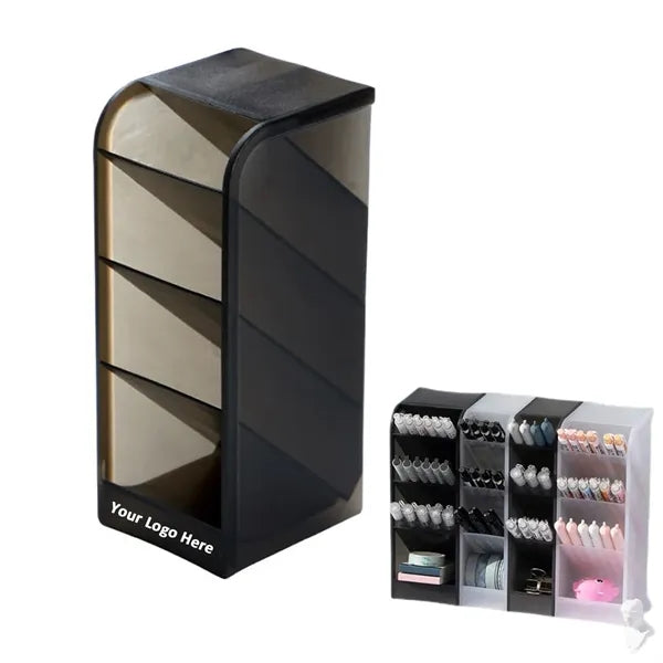 Vertical And Horizontal PP Box Pen Holder