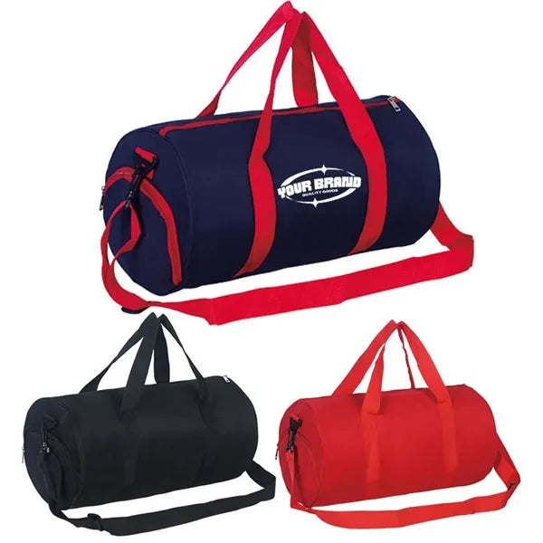Gym Travel Duffel Bag with Shoe Compartment