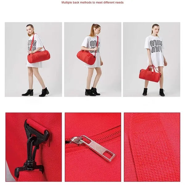 Gym Travel Duffel Bag with Shoe Compartment