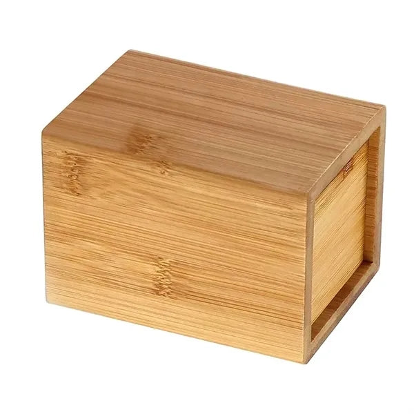 Natural Bamboo Solid Wood Pen Pencil Holder For Desk