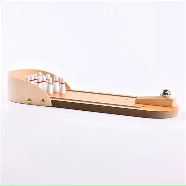 Mini Bowling Game Set Office Stress Relief Gadgets Toy