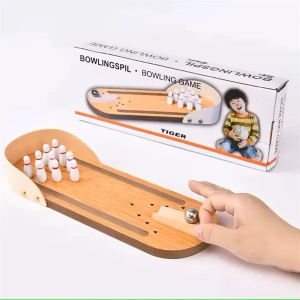 Kids Fun Stress Relief Gadgets Toy Mini Bowling Game Set