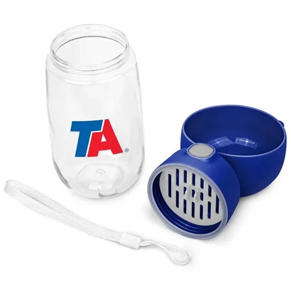 Pet 13 oz. Water Bottle with Bowl