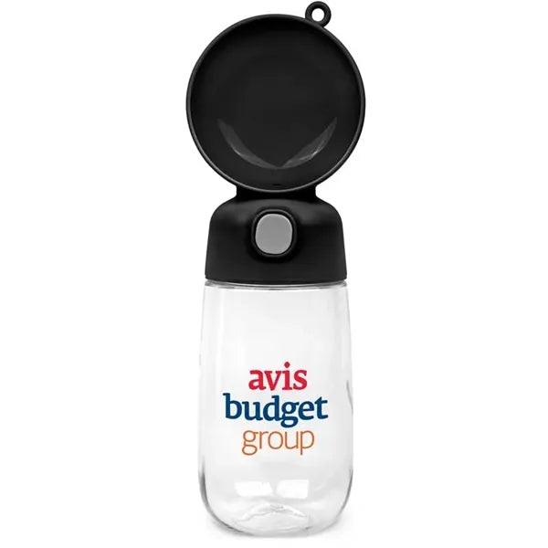 Pet 13 oz. Water Bottle with Bowl