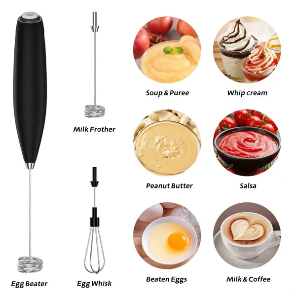 Electric Whisk Milk Frother Egg Beater