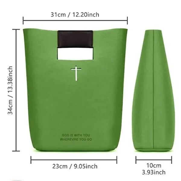 Bible Felt Tote Bag