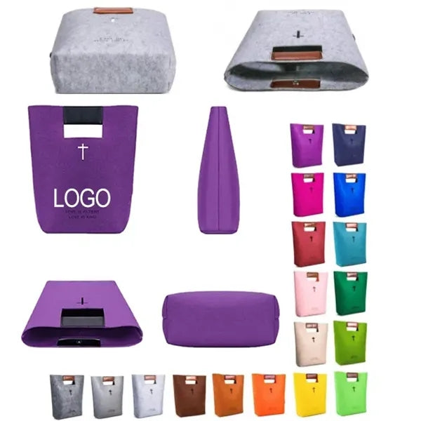 Bible Felt Tote Bag