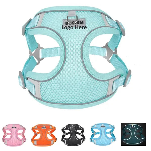 Reflective Breathable Mesh Pet Dog Vest Harness