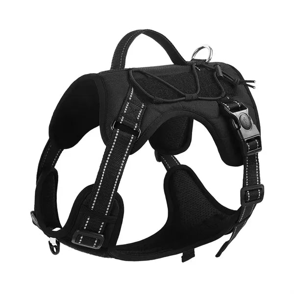 Reflective Military Tactical Service Pet Dog Harness