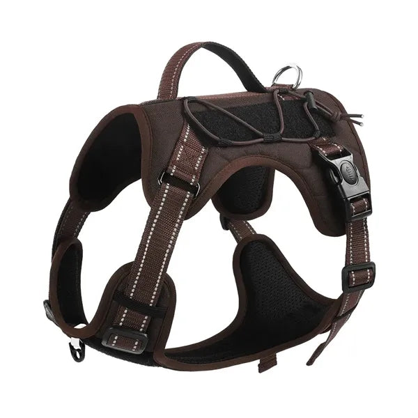 Reflective Military Tactical Service Pet Dog Harness