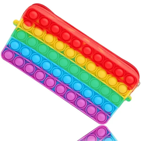 Silicone Multifunctional Stationery Bag Pop Pencil Case