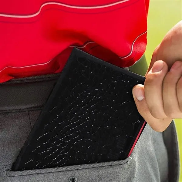 Leather Golf Scorecard Recorder Book