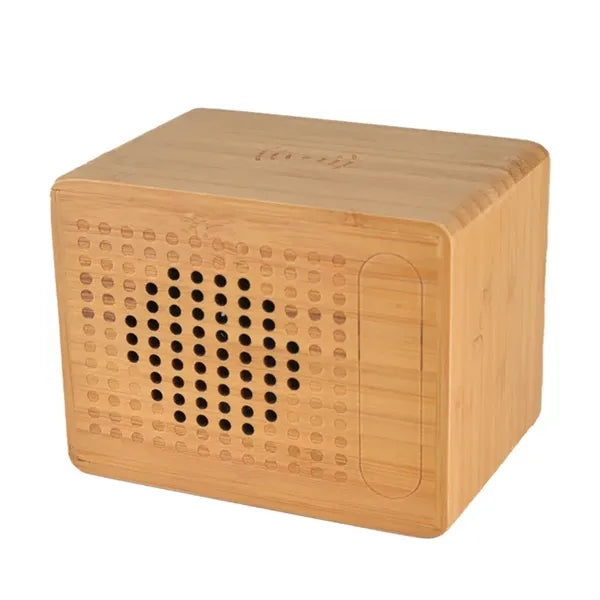 Wooden Speaker with 10W Wireless Charger