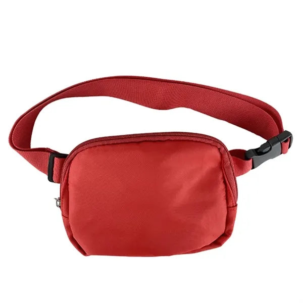 Nylon Waist Bag with Adjustable Strap
