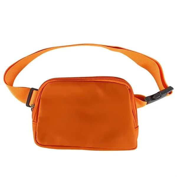Nylon Waist Bag with Adjustable Strap
