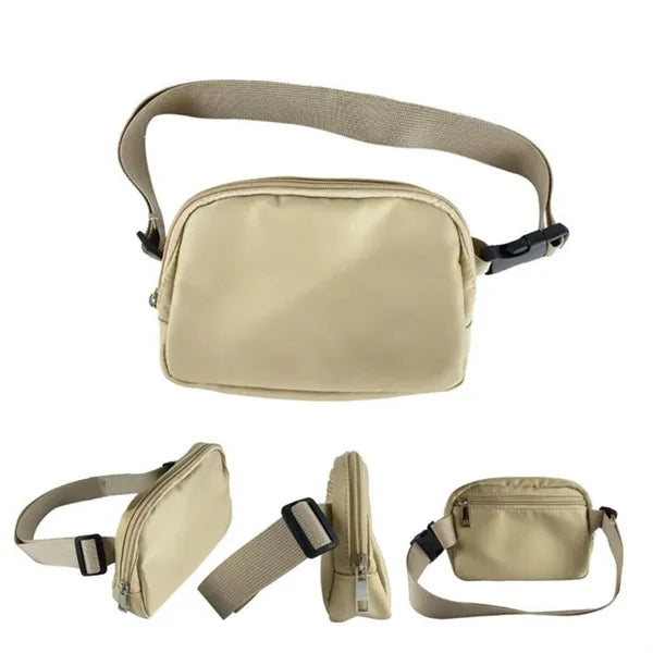 Nylon Waist Bag with Adjustable Strap