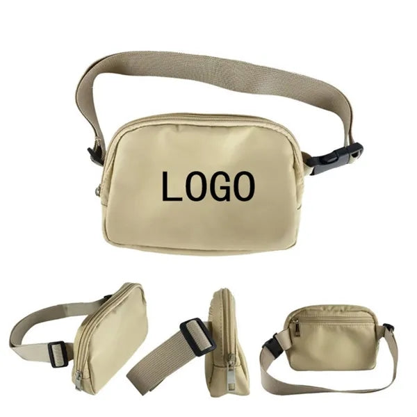 Nylon Waist Bag with Adjustable Strap