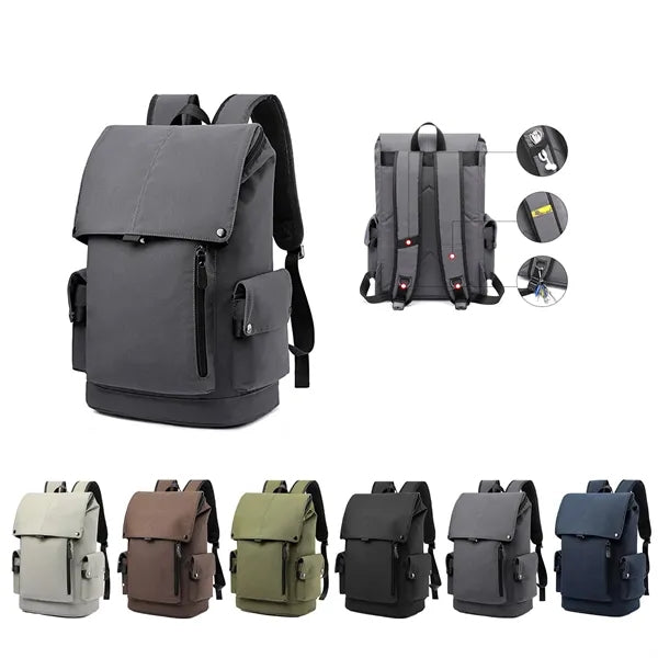 Water Resistant Oxford Fabric Backpack