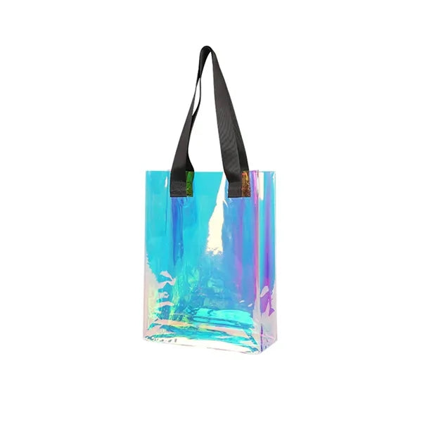 Clear Rainbow PVC Tote Bag