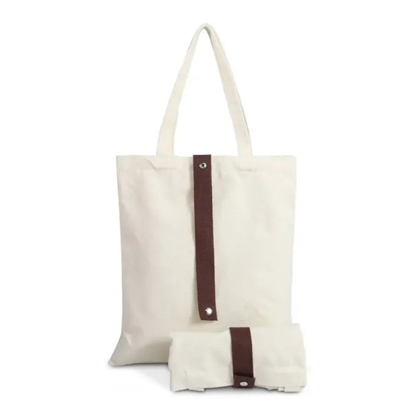 12 Oz. Strap Foldable Canvas Bag